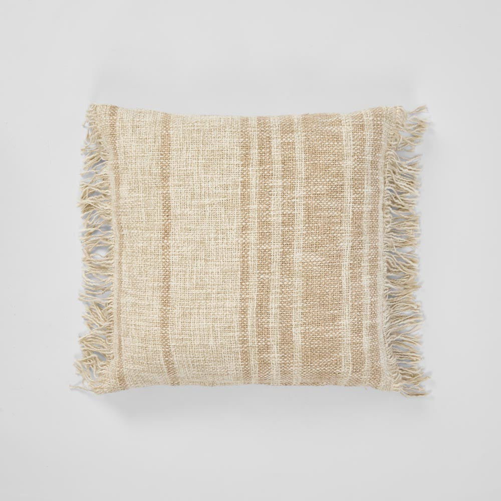 Natural & Mustard Cushion – 50 × 50 cm – view 1