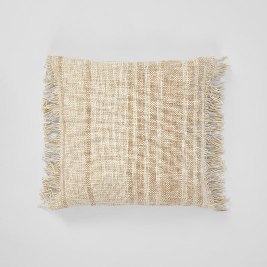 Natural & Mustard Cushion – 50 × 50 cm – view 1