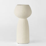 Sculptural Chalk Terracotta Vase – Small – view 1