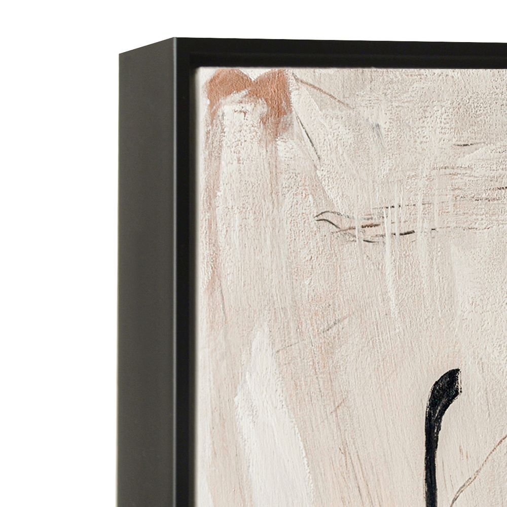 Soft Neutral Abstract Oil Canvas – 100 × 80 cm – view 3