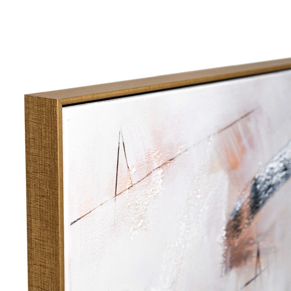 Earth Tone Freeform Oil Canvas – 140 × 120 cm – view 3
