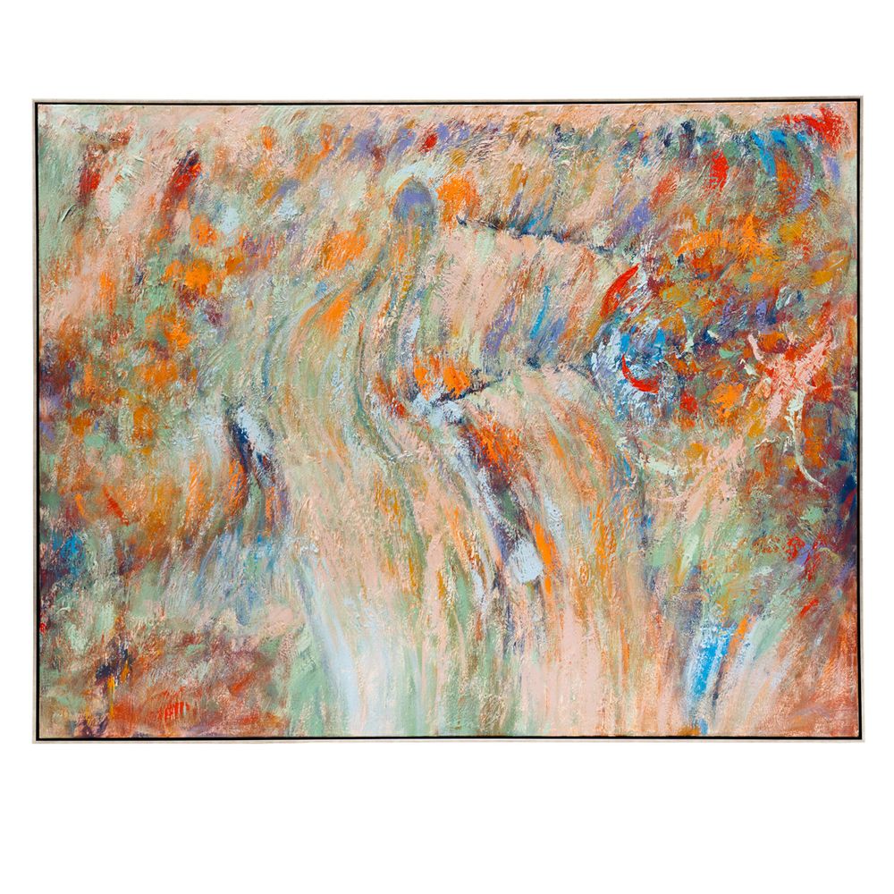 Colourfield Woodland Oil Canvas – 180 × 140 cm – view 4
