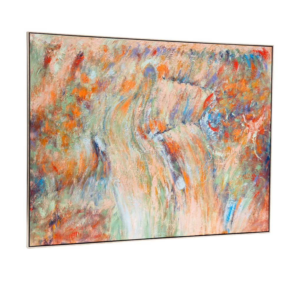 Colourfield Woodland Oil Canvas – 180 × 140 cm – view 1