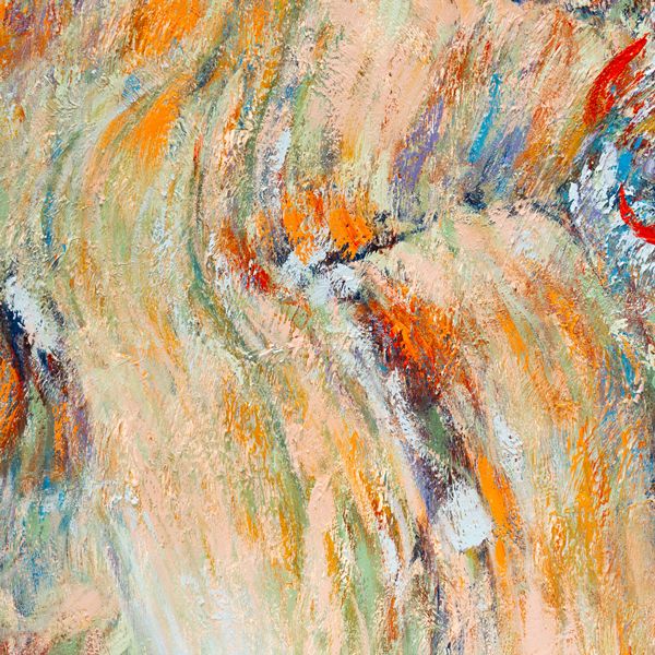 Colourfield Woodland Oil Canvas – 180 × 140 cm – view 3