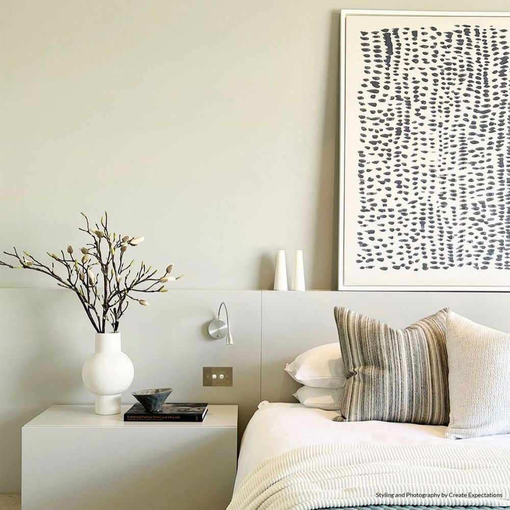 Indigo Rhythm Framed Canvas Print – 125 cm – view 2