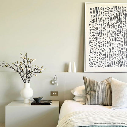 Indigo Rhythm Framed Canvas Print – 125 cm – view 2