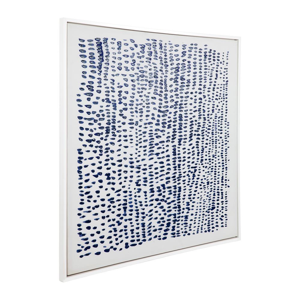 Indigo Rhythm Framed Canvas Print – 125 cm – view 3