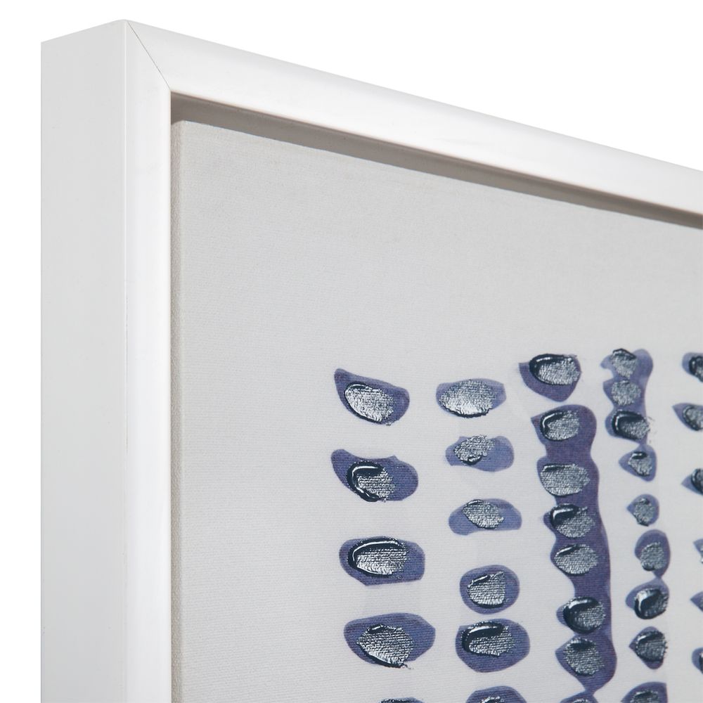 Indigo Rhythm Framed Canvas Print – 125 cm – view 4