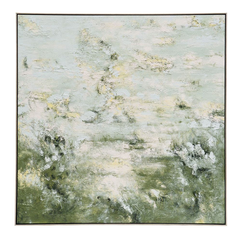 Meadow Light Oil Canvas – 140 cm Square – view 6