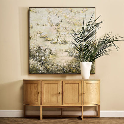 Meadow Light Oil Canvas – 140 cm Square – view 4