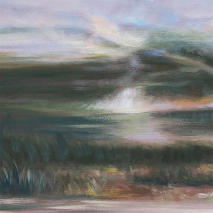 Soft Marsh Landscape Oil Canvas – 90 × 130 cm – view 7