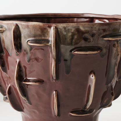 Rounded Decorative Pot – 33 cm – view 1