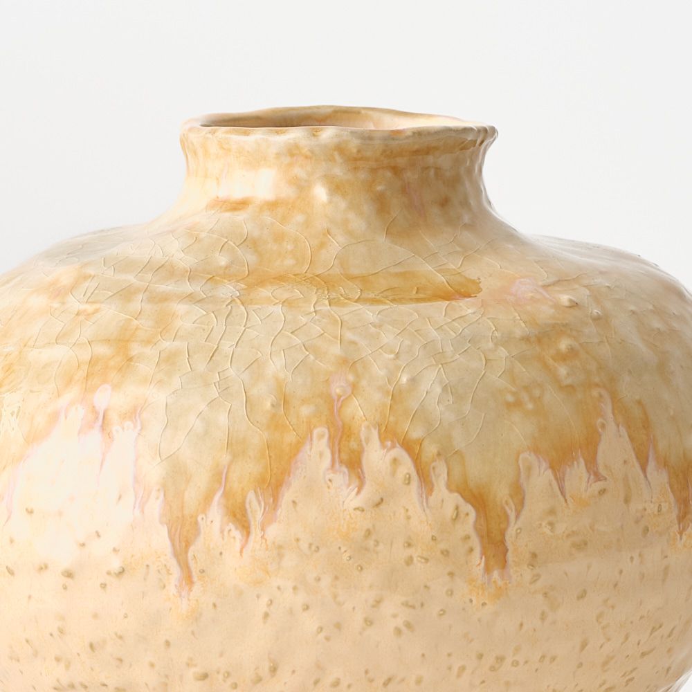 Compact Round Decorative Vase – 20 cm – view 2